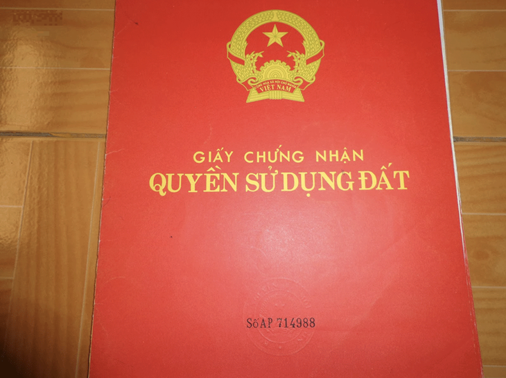 Sổ đỏ thường được hiểu là "Giấy chứng nhận quyền sử dụng đất" cấp trước ngày 10-12-2009 - Nguồn: Legal ANT