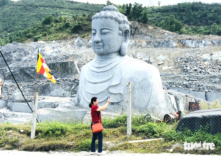 Tượng Phật khổng lồ bằng đá đang làm ở Đà Nẵng được cấp phép xây dựng từ 8 năm trước- Ảnh 3.