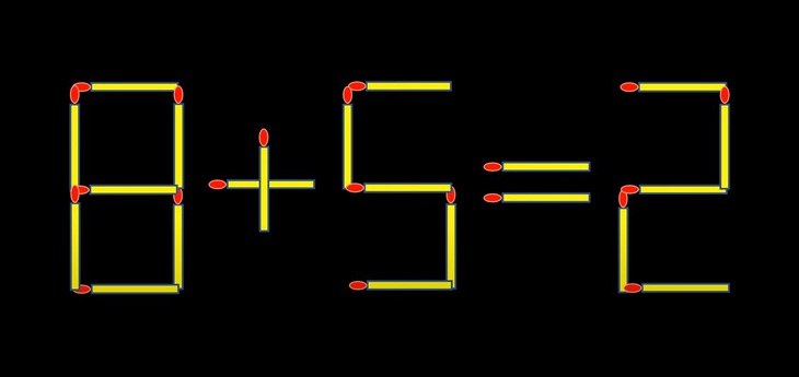 Thử tài IQ: Di chuyển một que diêm để 2+9=1 thành phép tính đúng- Ảnh 5.