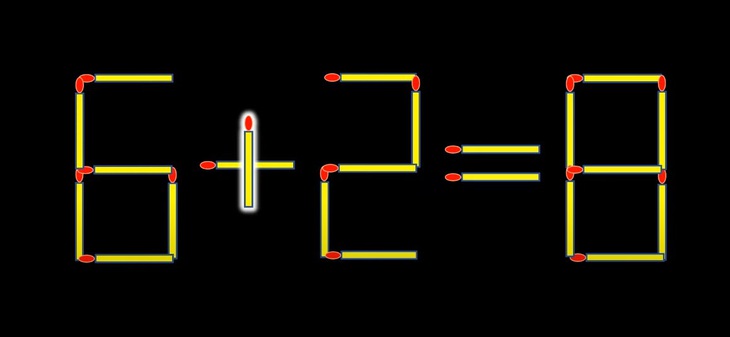 Thử tài IQ: Di chuyển một que diêm để 4+6=3 thành phép tính đúng- Ảnh 6.