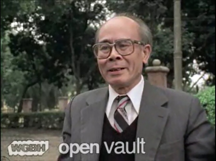 Ông Vũ Quốc Uy, hình ảnh trong bộ phim tài liệu của hãng PBS với tựa đề “Vietnam: A Television History” (1983)