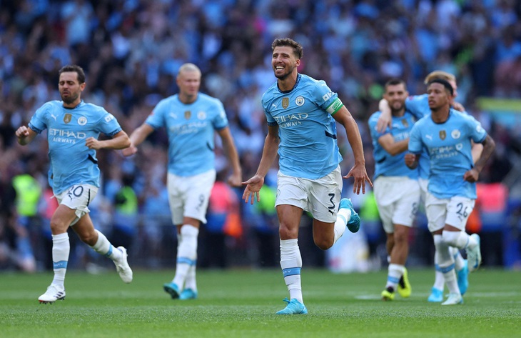 Manchester City là ứng cử viên vô địch hàng đầu tại Ngoại hạng Anh mùa 2024-2025 - Ảnh: REUTERS