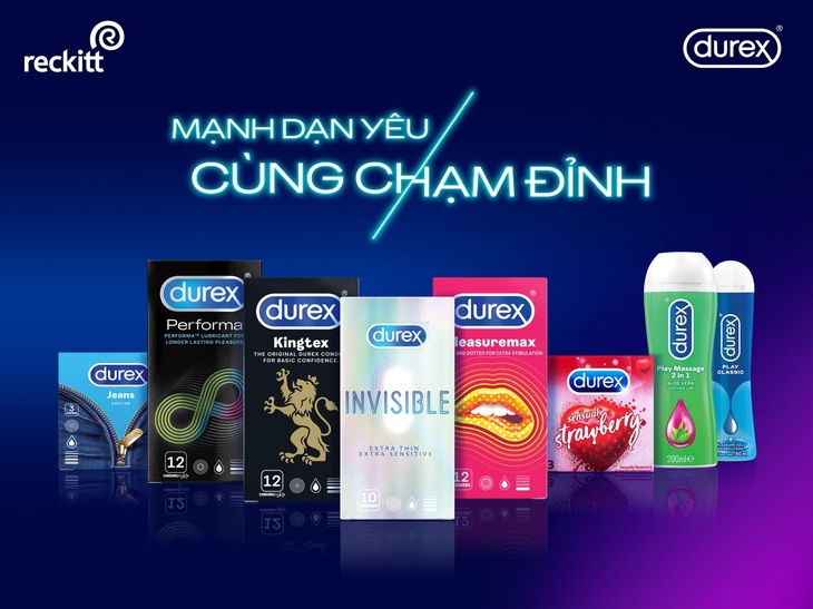 Thương hiệu Durex đã góp phần mang đến mọi người đời sống tình dục tích cực với những sản phẩm chất lượng và đa dạng nhu cầu