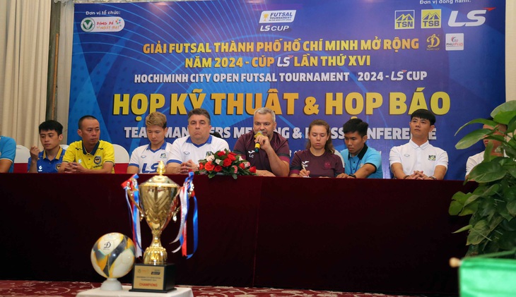 Nhà vô địch futsal Bỉ dự Giải futsal TP.HCM mở rộng 2024 - Ảnh 1.