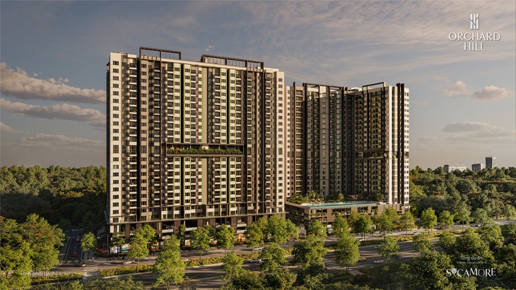 CapitaLand Development chính thức ra mắt giai đoạn hai của dự án Sycamore là hai tòa tháp cao tầng 774 căn hộ, thuộc phân khu Orchard Hill