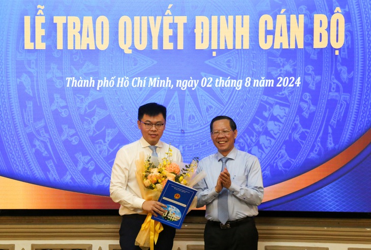 Ông Trương Minh Huy Vũ làm viện trưởng Viện Nghiên cứu phát triển TP.HCM- Ảnh 1.