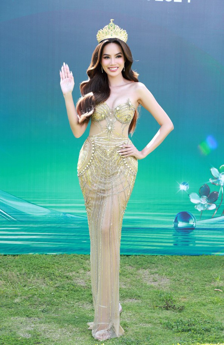 Mỹ nhân đua nhau khoe sắc trên thảm đỏ công bố vương miện Miss Grand Vietnam 2024- Ảnh 1.