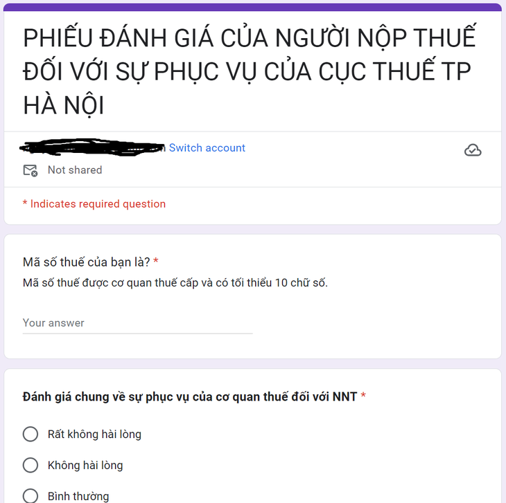 Kêu gọi đánh giá nhưng bắt điền mã số thuế, doanh nghiệp nào dám đánh giá tiêu cực?   - Ảnh 1.