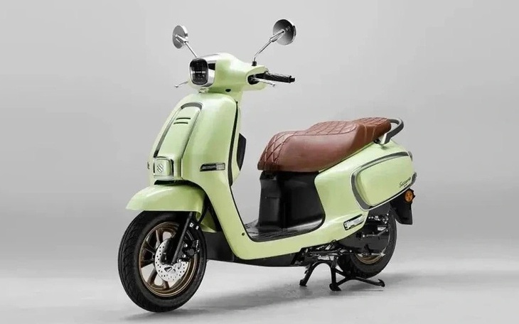 Chiếc xe tay ga y hệt Vespa kết hợp Lambretta, giá rẻ bằng một nửa - Ảnh 8.