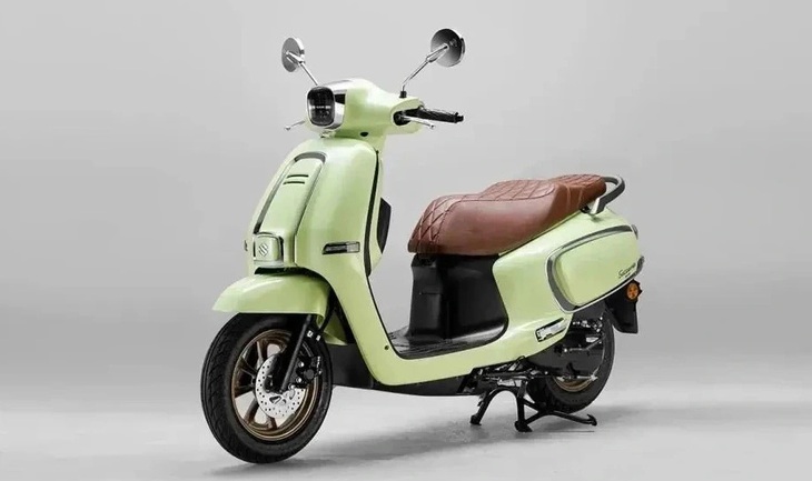 Suzuki sắp tung xe tay ga cổ điển US125 cạnh tranh Vespa - Ảnh 1.