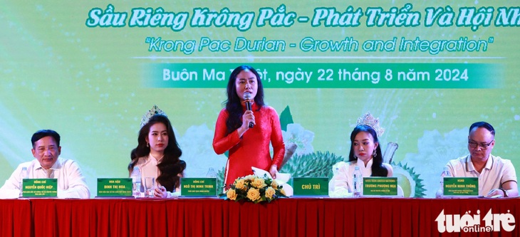 Đắk Lắk phấn đấu lô hàng xuất khẩu sầu riêng cấp đông đầu tiên sang Trung Quốc trong năm 2024 - Ảnh 1.