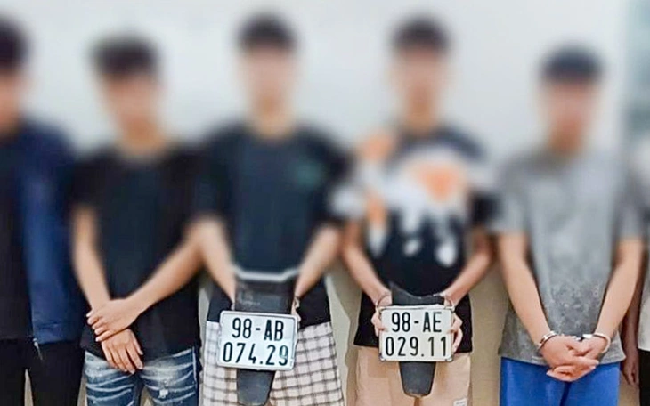 Bắt 3 thanh niên tham gia trào lưu “Chặt biển số xe” sau nhập tỉnh - Ảnh 4.