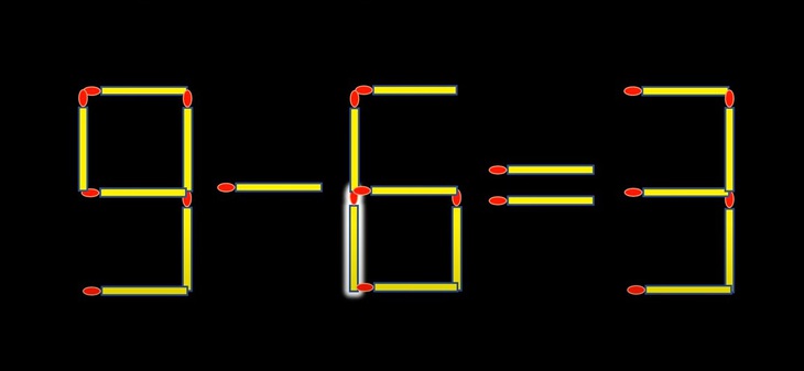 Thử tài IQ: Di chuyển hai que diêm để 1+9=9 thành phép tính đúng - Ảnh 1.