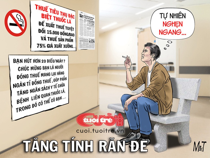 Người nghiện thuốc lá bỗng... nghẹn ngang - Ảnh 1.