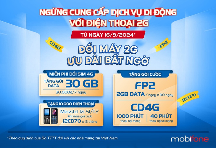 MobiFone tung thêm ưu đãi cho khách hàng đổi máy 2G - Ảnh 1.