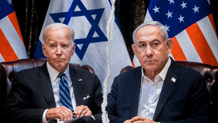 Căng thẳng bắt đầu xuất hiện giữa ông Biden và ông Netanyahu - Ảnh: NEW ARAB