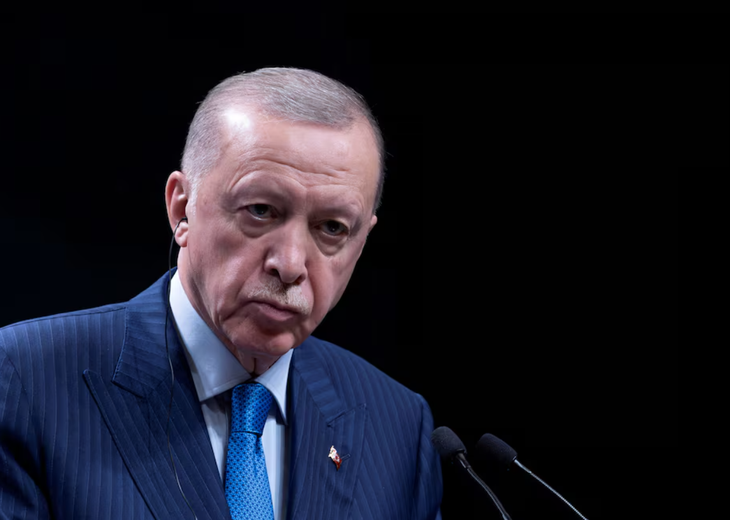 Tổng thống Thổ Nhĩ Kỳ Tayyip Erdogan - Ảnh: REUTERS