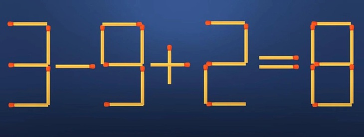 Thử tài IQ: Di chuyển một que diêm để 0+9=8 thành phép tính đúng- Ảnh 3. Thử tài IQ: Di chuyển một que diêm để 0+9=8 thành phép tính đúng- Ảnh 3.
