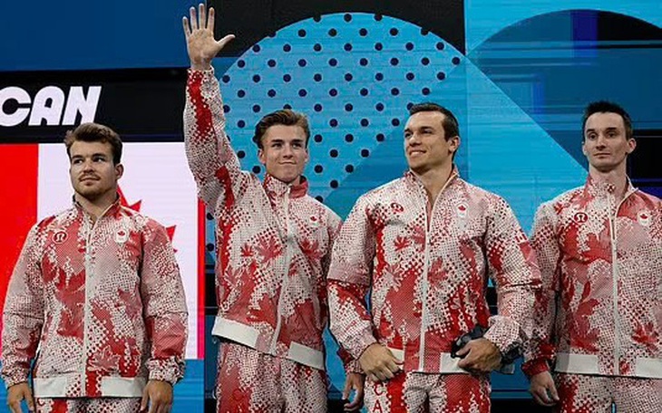 Đội thể dục dụng cụ Canada ở Olympic được ví như ‘thịt xông khói’