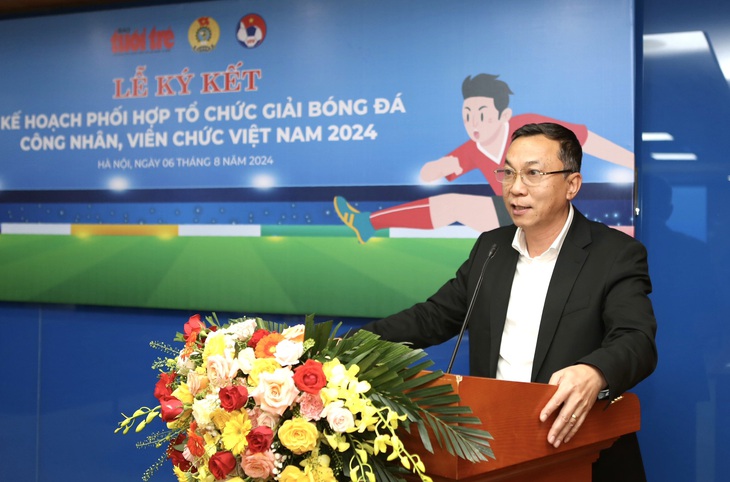 Khởi động Giải bóng đá công nhân, viên chức Việt Nam 2024 - Ảnh 3.