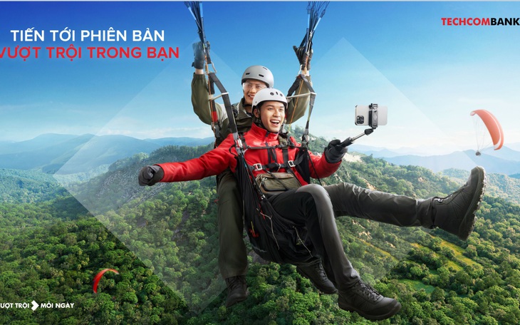 Techcombank lan tỏa thông điệp ‘tiến đến phiên bản vượt trội trong bạn’