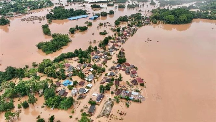 Nhiều địa phương ở Lào, Myanmar thiệt hại nặng do bão Yagi - Ảnh 1.