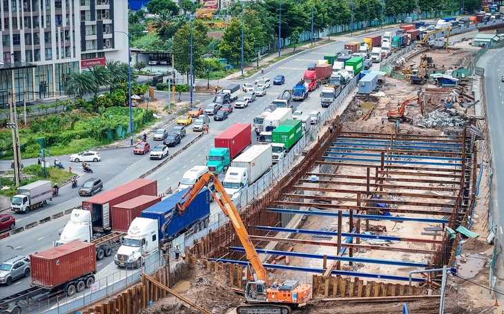 Nút giao An Phú có đang tạm ngưng thi công? - Ảnh 3.