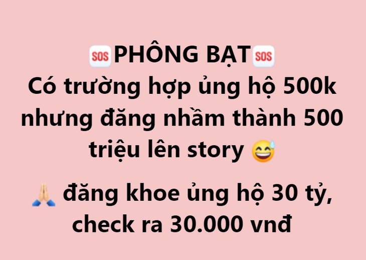 Xuyên đêm 'check var' sao kê, dân mạng cười xỉu - Ảnh 2.