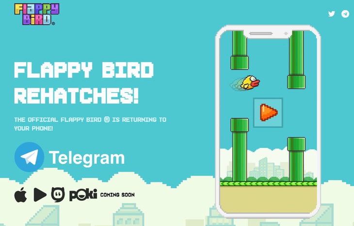 Flappy Bird sẽ quay trở lại, cha đẻ tuyên bố 'không liên quan' - Ảnh 1.