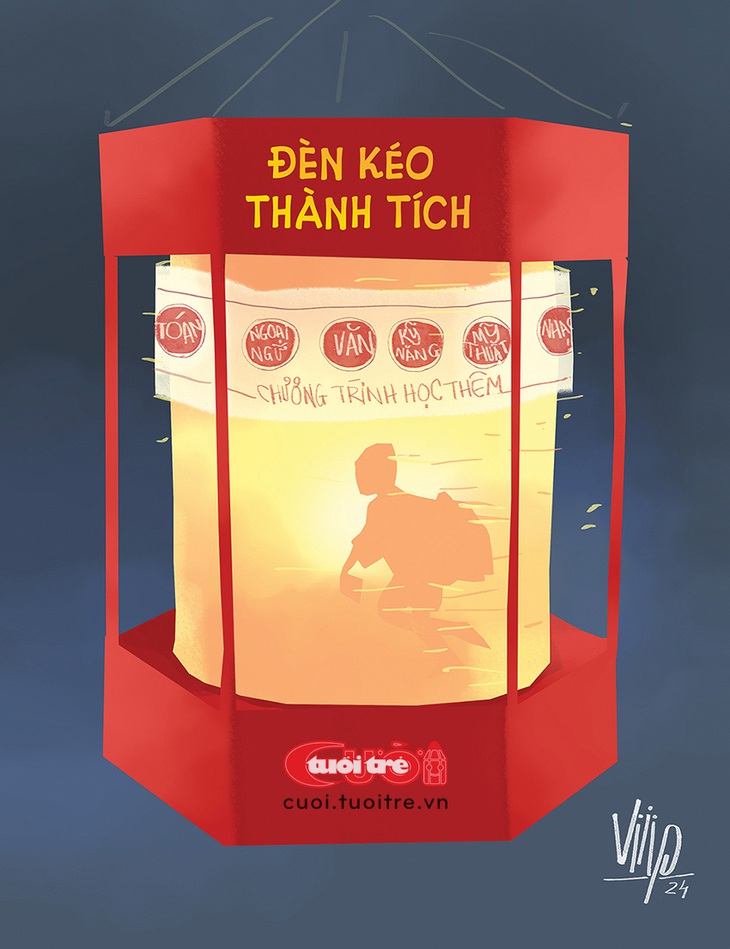 Kỳ lạ chiếc đèn kéo thành tích - Ảnh 1.