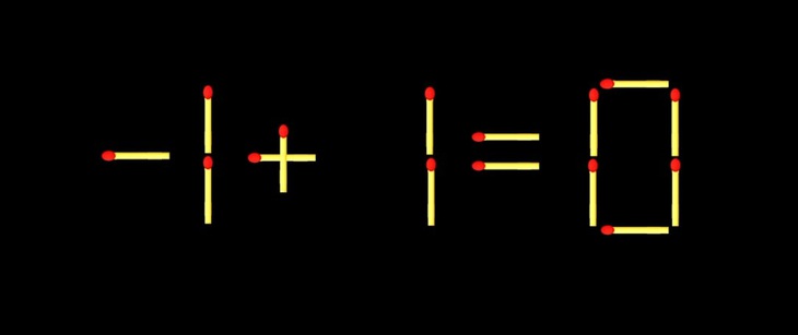 Thử tài IQ: Di chuyển một que diêm để 6-5=11 thành phép tính đúng - Ảnh 1.