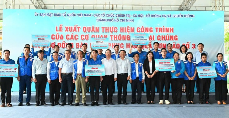 TP.HCM ra quân xây dựng 7 công trình hơn 43 tỉ hỗ trợ đồng bào miền Bắc khắc phục hậu quả sau bão  - Ảnh 1.