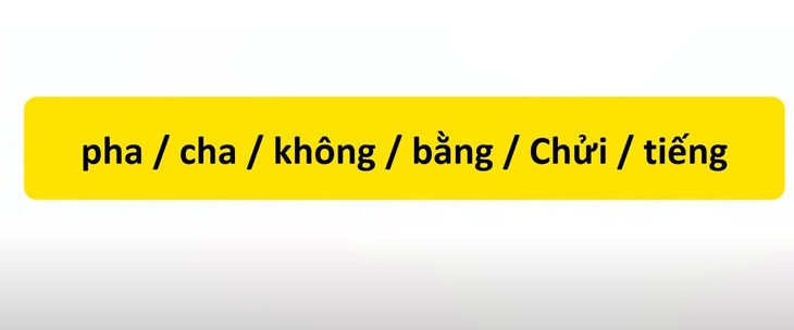 Thử tài tiếng Việt: Sắp xếp các từ sau thành câu có nghĩa (P133) - Ảnh 1.