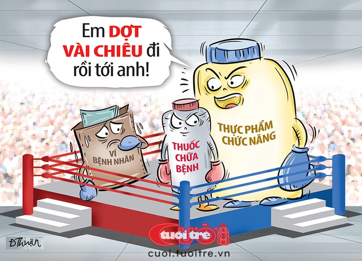 Túi tiền bệnh nhân đụng độ cùng lúc hai đối thủ mạnh - Ảnh 1.