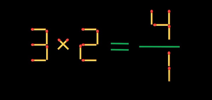 Thử tài IQ: Di chuyển một que diêm để 0-3=41 thành phép tính đúng - Ảnh 2.