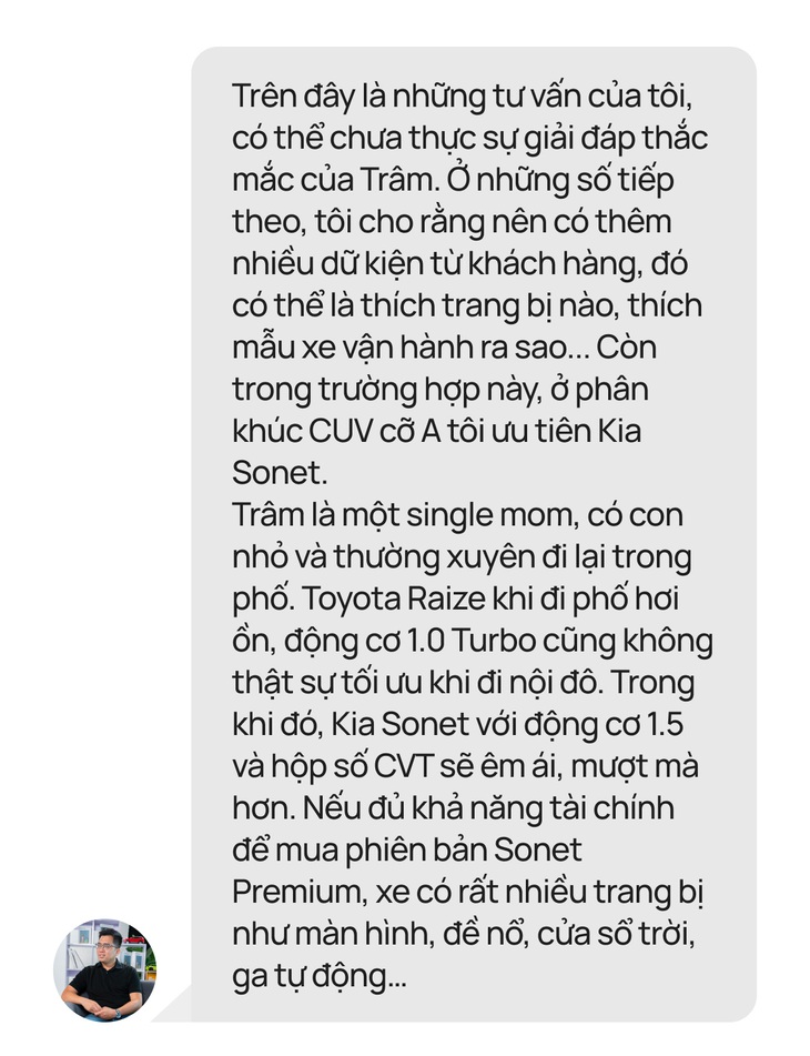 'Nhà có con nhỏ, mẹ đơn thân, tài chính không xông xênh nên mua xe gì?' - Ảnh 11.