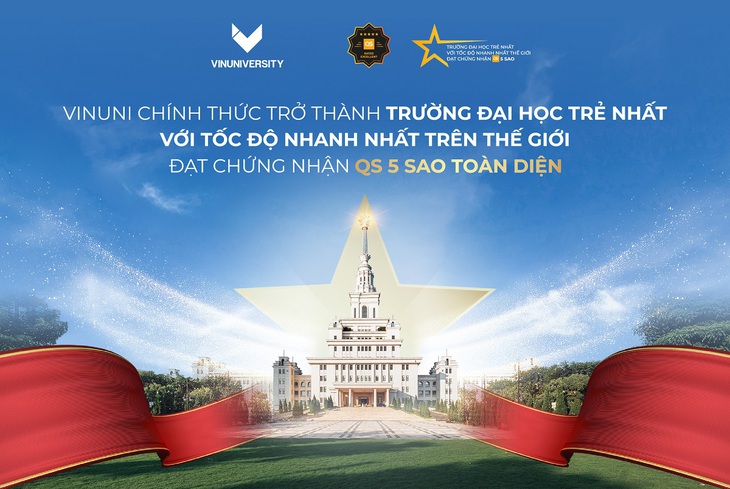 VinUni đạt chứng nhận QS 5 sao toàn diện - Ảnh 1.