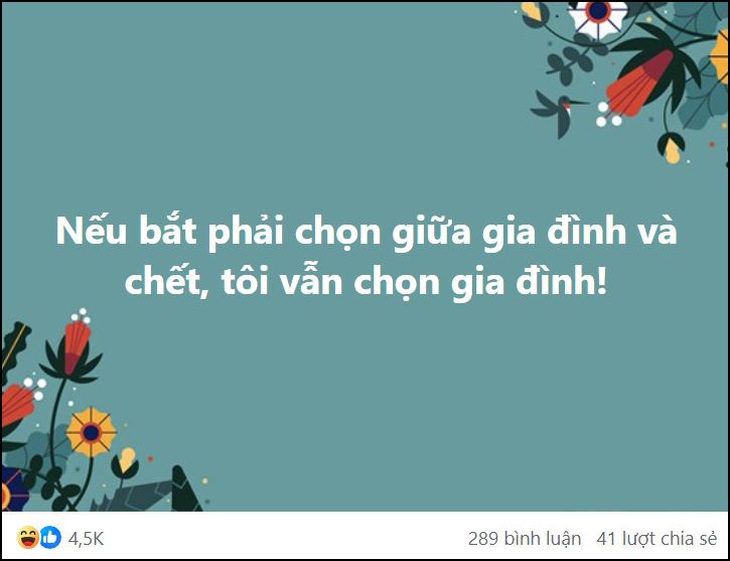 Cõi mạng tràn ngập câu hỏi vô tri 'Nếu chọn giữa gia đình và chết' - Ảnh 1.