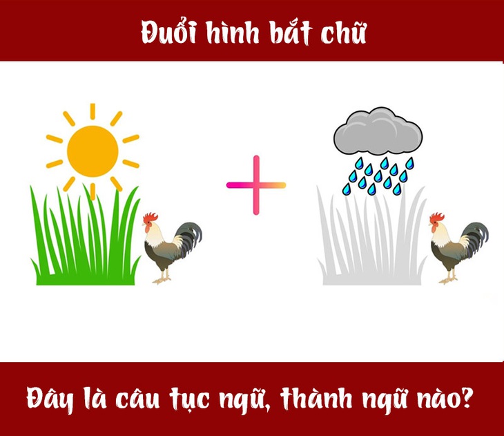 IQ cao có đoán được đây là câu tục ngữ, thành ngữ gì? (P132) - Ảnh 1.