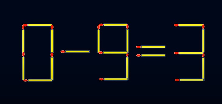 Thử tài IQ: Di chuyển một que diêm để 4-9=5 thành phép tính đúng - Ảnh 3.