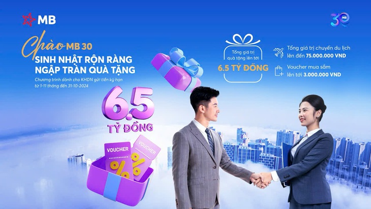 MB tri ân 30 năm đồng hành cùng doanh nghiệp Việt Nam - Ảnh 1.