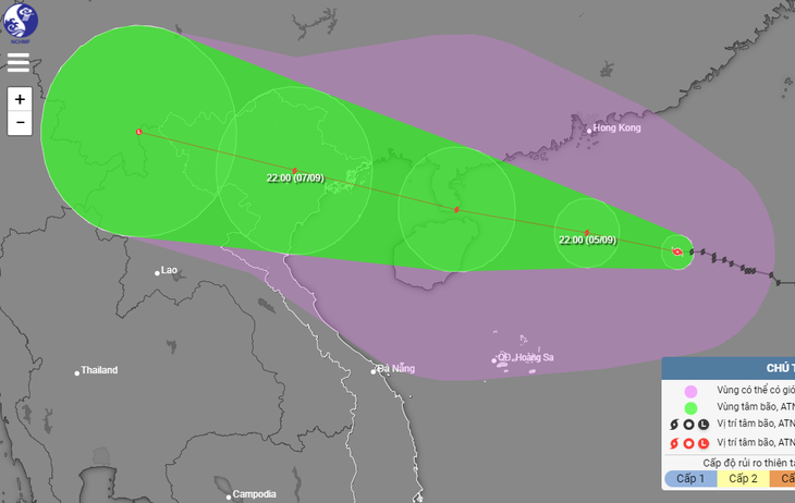 Kịch bản bão số 3 đổ bộ Quảng Ninh - Ninh Bình có xác suất cao nhất - Ảnh 1.
