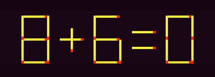 Thử tài IQ: Di chuyển hai que diêm để 1-9=7 thành phép tính đúng - Ảnh 2.