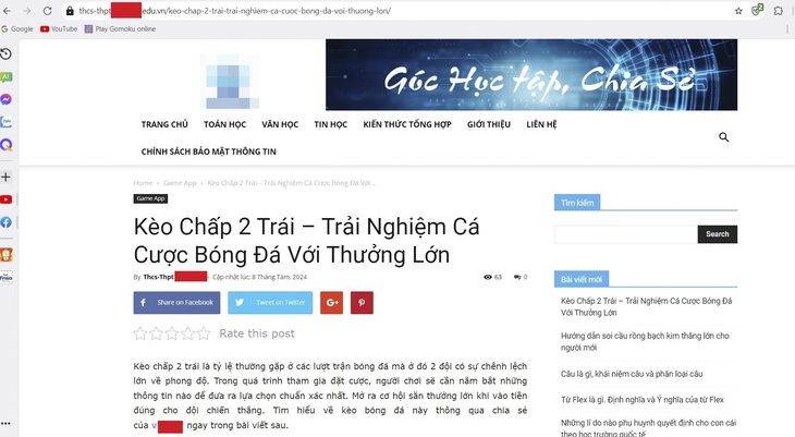 Chặn trục lợi bất chính trên các trang mạng - Ảnh 1.