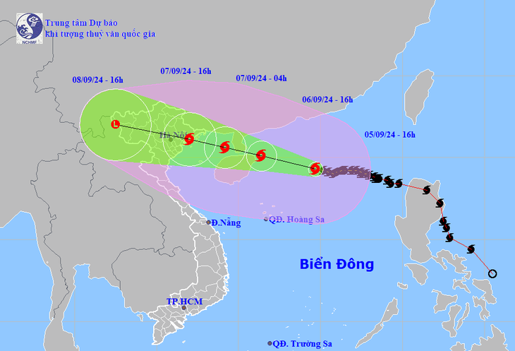 Siêu bão Yagi khi vào Quảng Ninh - Nam Định gió giật cấp 14, gây mưa rất lớn - Ảnh 1.