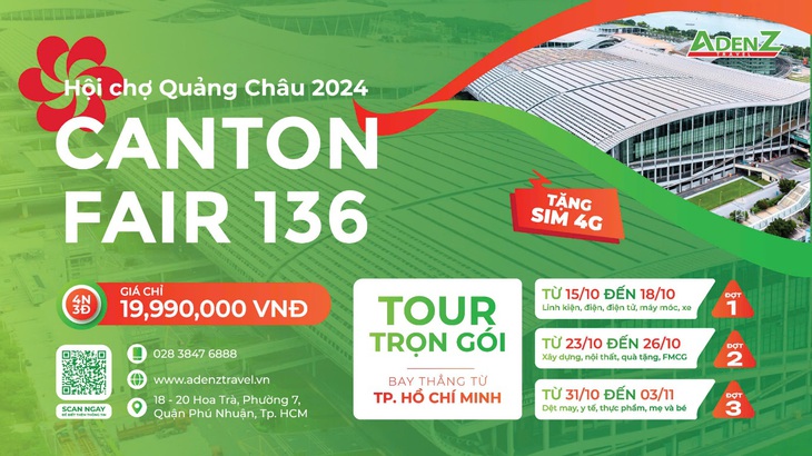 Atoz Travel mở tour trọn gói Canton Fair 136 - Ảnh 2.