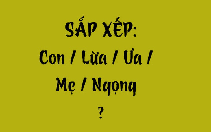 Thử tài tiếng Việt: Sắp xếp các từ sau thành câu có nghĩa (P127) - Ảnh 5.