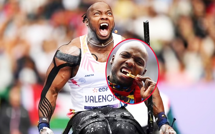 Ấn tượng Paralympic 2024: vứt nạng, chạy một chân và bay qua xà - Ảnh 2.