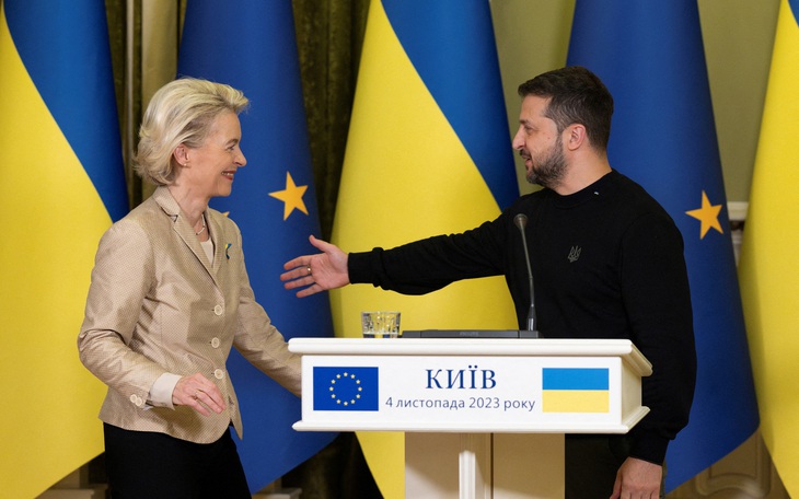 EU nói với Mỹ: Sẽ không bỏ rơi Ukraine - Ảnh 2.