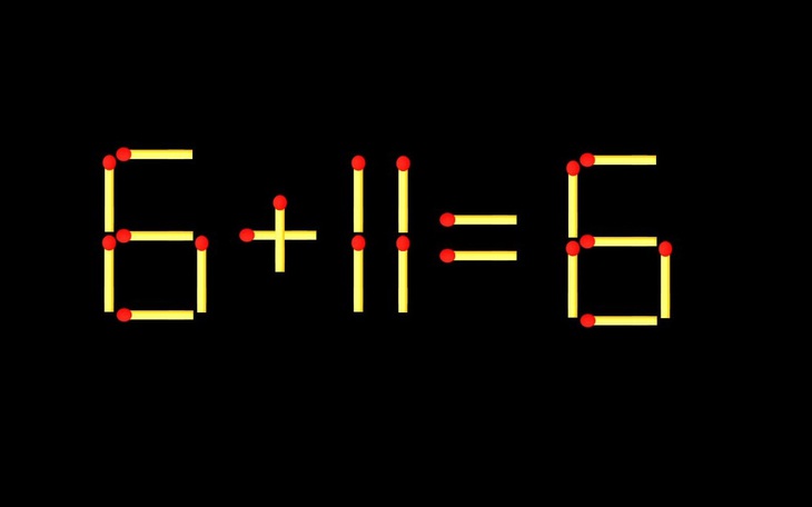 Thử tài IQ: Di chuyển một que diêm để 4+8=1 thành phép tính đúng - Ảnh 9.